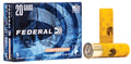 Federal F203RS Power-Shok  20Gauge 2.75" 3/4oz Rifled SlugShot 5 Per Box/50 Case