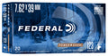 Federal 76239B Power-Shok  7.62x39mm 123gr Jacketed Soft Point 20 Per Box/10 Case