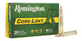 Remington Ammunition 21401 Core-Lokt  30-06Springfield 125gr Pointed Soft Point Core-Lokt 20 Per Box/10 Case