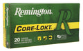 Remington Ammunition 27844 Core-Lokt  308Win 180gr Soft Point Core-Lokt 20 Per Box/10 Case