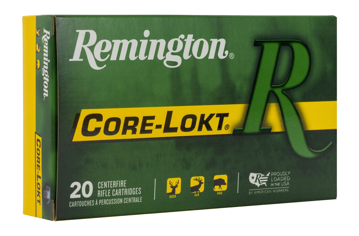Remington Ammunition 21415 Core-Lokt  30-06Springfield 165gr Pointed Soft Point Core-Lokt 20 Per Box/10 Case