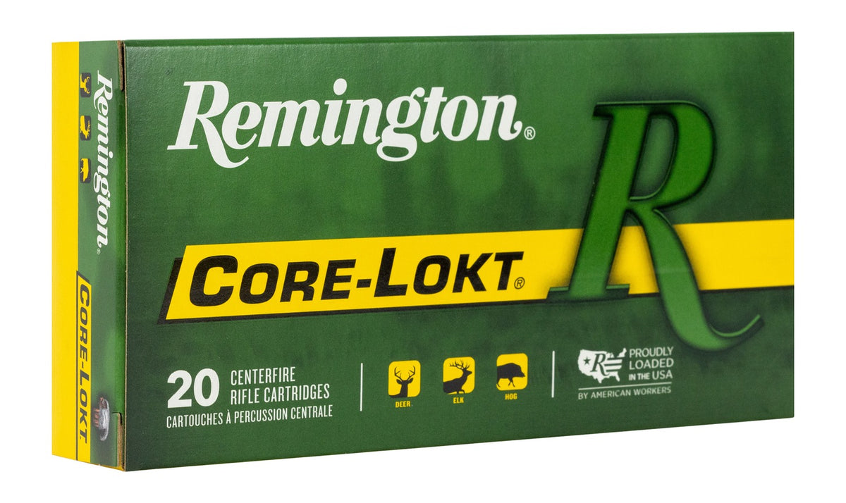 Remington Ammunition 21337 Core-Lokt  7mm-08Rem 140gr Pointed Soft Point Core-Lokt 20 Per Box/10 Case
