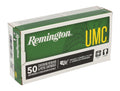 Remington Ammunition 23716 UMC  25ACP 50gr Full Metal Jacket 50 Per Box/10 Case
