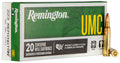 Remington Ammunition 23711 UMC  223Rem 55gr Full Metal Jacket 20 Per Box/10 Case