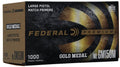 Federal GM150M Gold Medal Premium Multi Caliber Handgun 1000 Per Box/5 Case