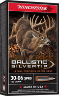 Winchester Ammo SBST3006 Ballistic Silvertip  30-06Springfield 150gr Rapid Controlled Expansion Polymer Tip 20 Per Box/1