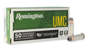 Remington Ammunition 23754 UMC  38Special+P 125gr Semi Jacketed Hollow Point 50 Per Box/10 Case