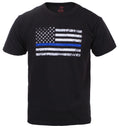 Rothco Kids Thin Blue Line US Flag T-Shirt