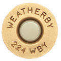 Weatherby BRASS224   224 Wthby Mag Rifle Brass 20 Per Box