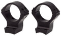 Browning 12502 X-Bolt Scope Mount System X-Lock Matte Black Aluminum 1" Tube, Medium Rings
