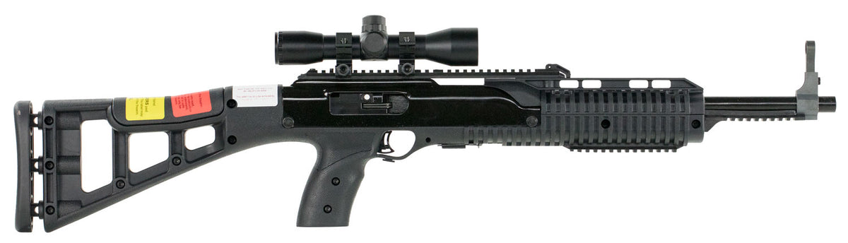Hi-Point 4595TS4X32 4595TS Carbine 45 ACP Caliber with 17.50" Barrel, 9+1 Capacity, Black Metal Finish, Black All Weathe