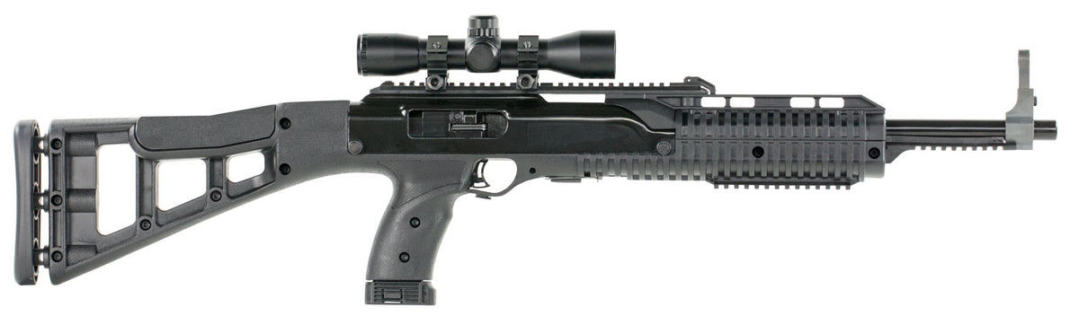 Hi-Point 4095TS4X32 4095TS Carbine 40 S&W Caliber with 17.50" Barrel, 10+1 Capacity, Black Metal Finish, Black All Weath