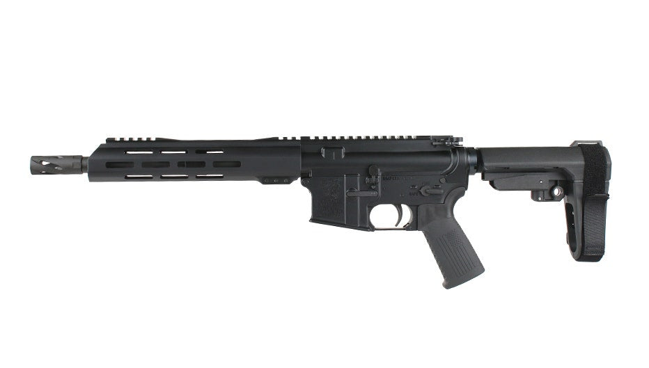 BC-15 .300 Blackout Pistol, 10.5" Parkerized Heavy Barrel, 1:8 Twist, Pistol Length Gas System, 10" M-LOK Rail, Brace