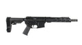 BC-15 12.7X42 Pistol, 10.5" Parkerized Heavy Barrel, 1:20 Twist, Pistol Length Gas System, 10" M-LOK Rail, Brace