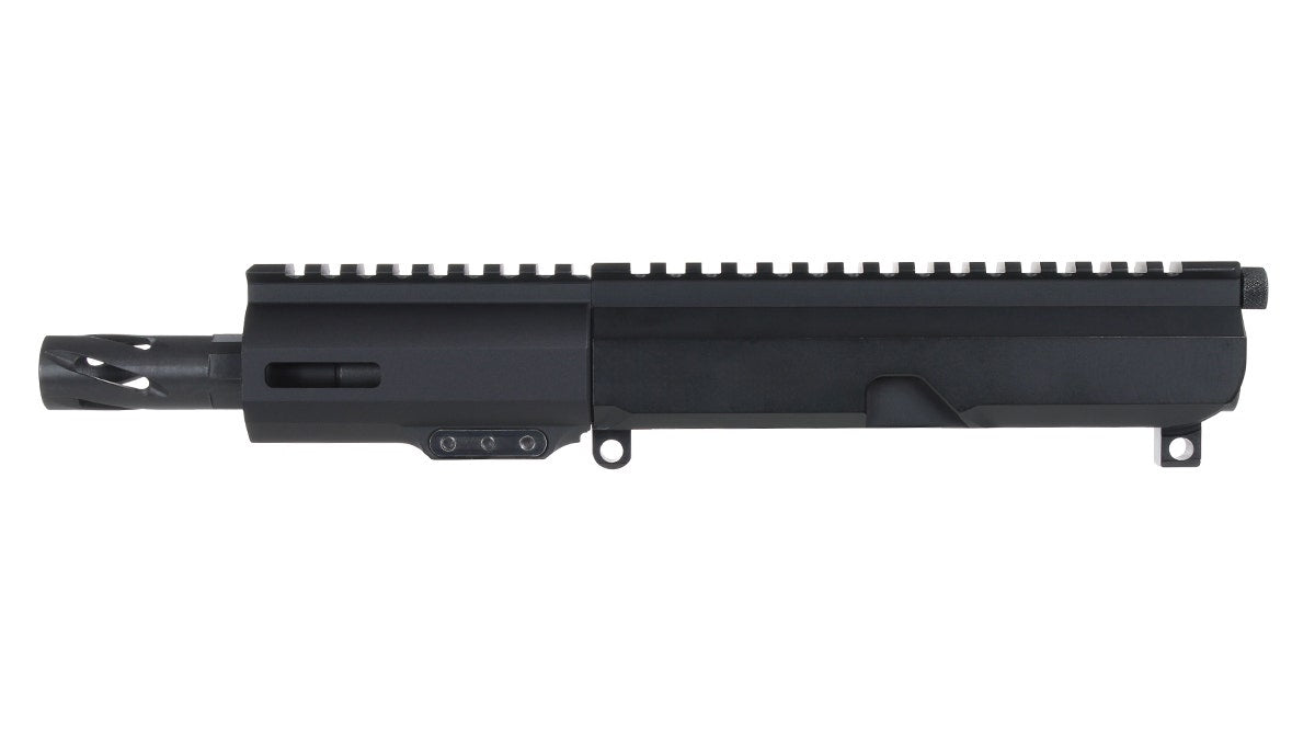 BC-15 7.62X39 Side Charging Complete Upper Assembly, 4.5" Black Nitride Heavy Barrel, 1:10 Twist, Micropistol Length Gas System, 3.8" M-LOK Rail