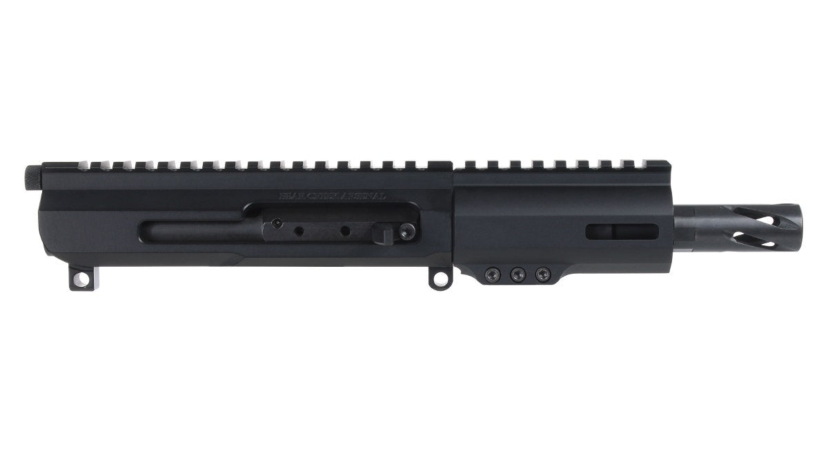 BC-15 7.62X39 Side Charging Complete Upper Assembly, 4.5" Black Nitride Heavy Barrel, 1:10 Twist, Micropistol Length Gas System, 3.8" M-LOK Rail
