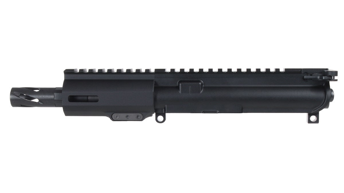 BC-15 7.62X39 Forged Complete Upper Assembly, 4.5" Black Nitride Heavy Barrel, 1:10 Twist, Micropistol Length Gas System, 3.8" M-LOK Rail