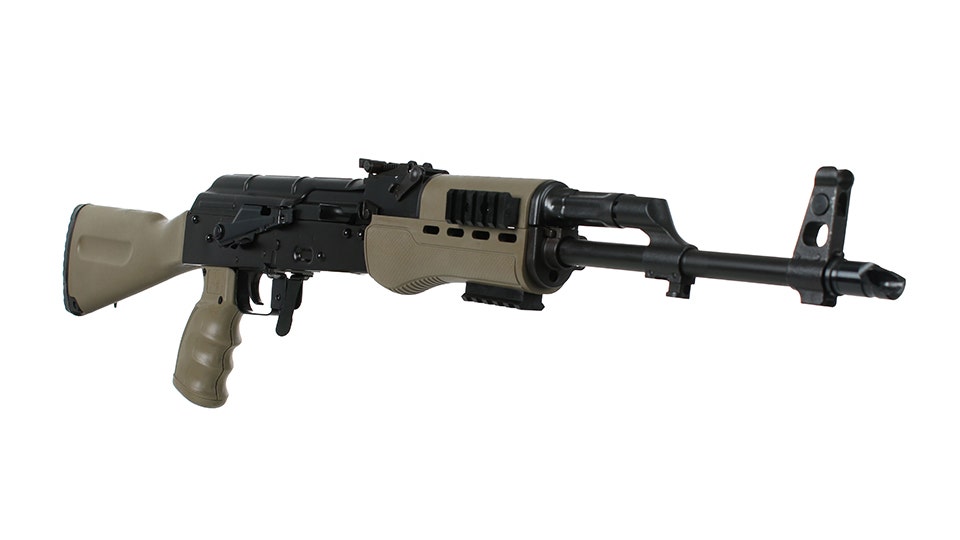 BC-47 7.62x39 AK-47 Rifle, 16" Parkerized Barrel, 1:10 Twist, Black Nitride Receiver " Tan