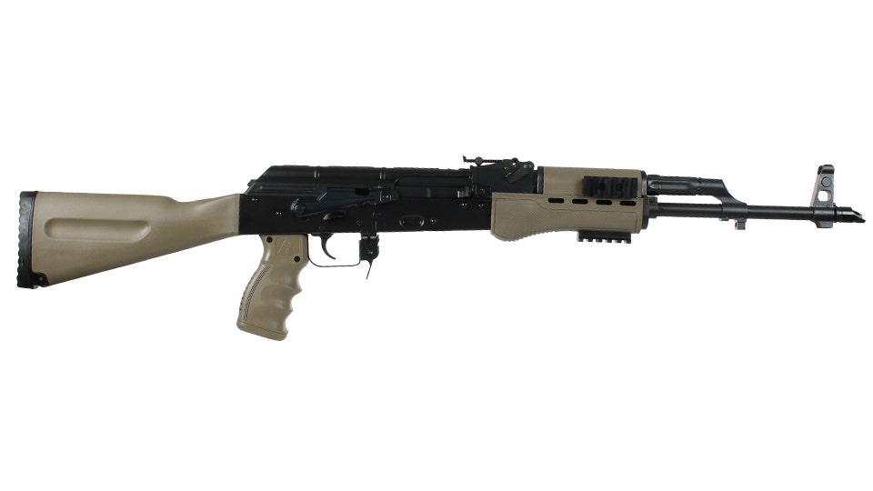 BC-47 7.62x39 AK-47 Rifle, 16" Parkerized Barrel, 1:10 Twist, Black Nitride Receiver " Tan
