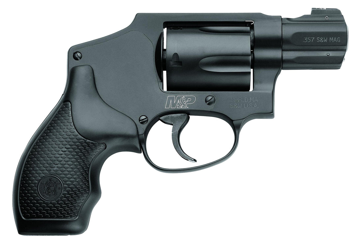 Smith & Wesson 103072 M&P 340  357 Mag Or 38 S&W Spl +P 5 Shot  1.88" Black Barrel, PVD Cylinder  Black, Scandium Alloy 