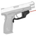 Crimson Trace 0160901 Laserguard  Fits Springfield XD/XD M (Except Tactical/Service XD Gen 1 w/Single Rail Notch), Red L