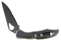 Spyderco BY03PS2 Byrd Cara Cara 2 3.75" Folding Drop Point, Part Serrated 8Cr13MoV SS Blade, Stainless Steel Handle, Inc