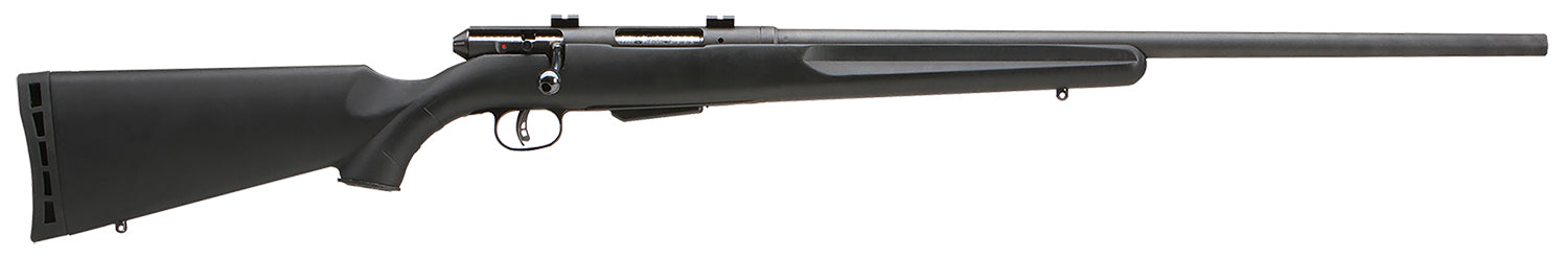 Savage Arms 19155 25 Walking Varminter Full Size 223 Rem 4+1 22" Matte Black Heavy Barrel, Matte Black Carbon Steel Rece