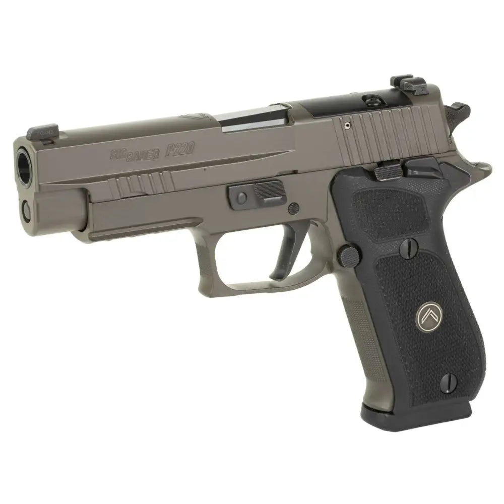 SIG SAUER P220 LEGION 45ACP SAO PSTL GRY, BLK G10 GRIPS, 3-8RD MAGS OPTICS READY