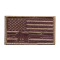 Rothco Subdued Flag & Rifle Morale Patch