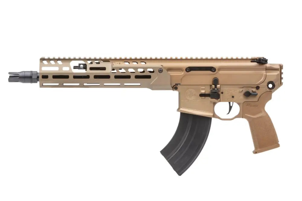 dSIG SAUER MCX SPEAR LT 7.62X39 FDE 11.5"BBL, 10"LW HG, FLAT TRIG