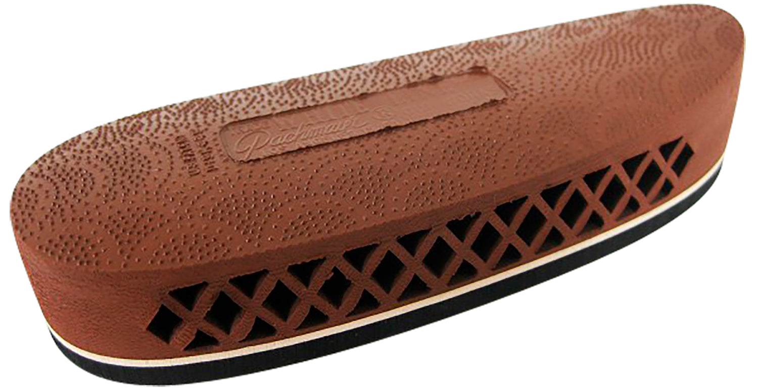 Pachmayr 00007 F325 Deluxe  Brown w/White Line Medium Rubber For Rifle/Shotgun