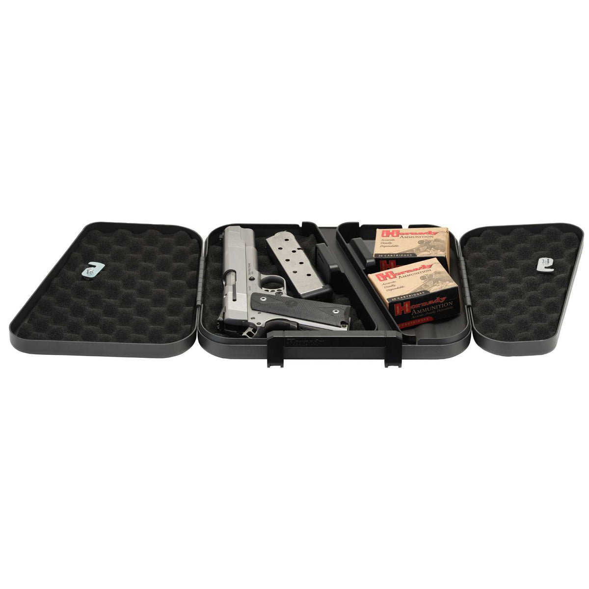 HORNADY® DUAL-LID LOCK BOX WITH KEY LOCK