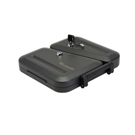 HORNADY® DUAL-LID LOCK BOX WITH KEY LOCK