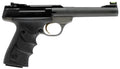 Browning 051448490 Buck Mark Practical *CA Compliant 22 LR 10+1 5.50" Taper Bull Barrel, Matte Black Serrated Steel Slid