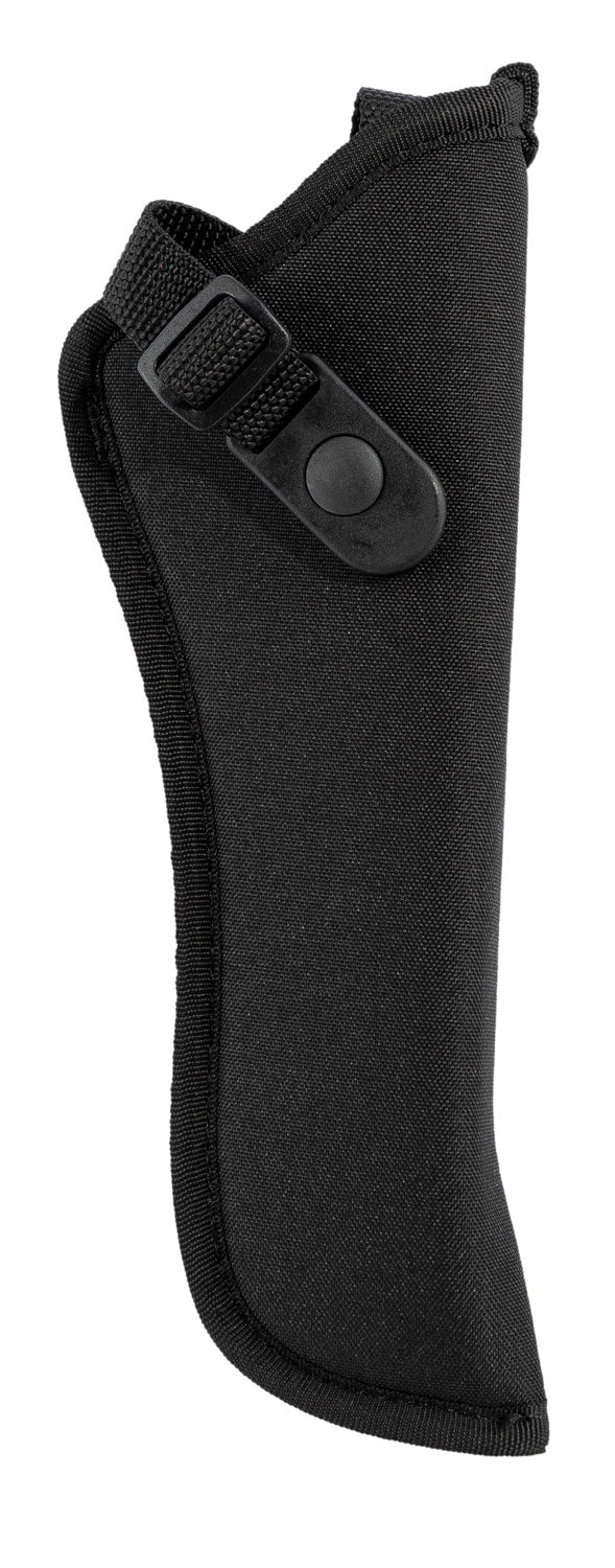 Uncle Mike's 21034 GunMate Hip Holster OWB Size 34 Black Tri-Laminate Belt Loop Fits Med/Lg Revolver Fits 4-6.50" Barrel