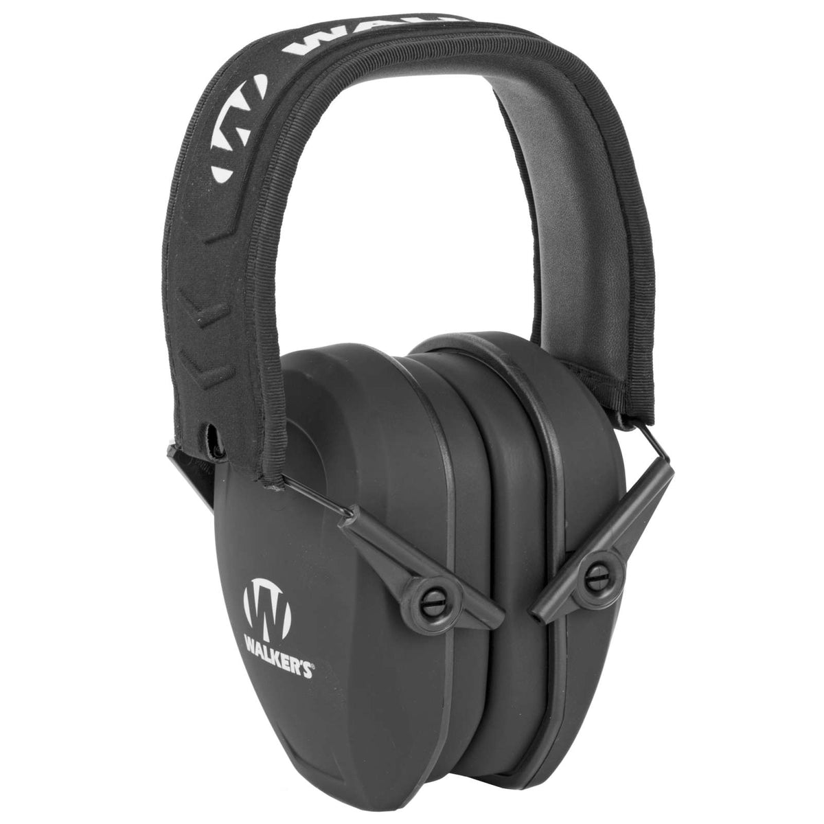 WALKERS RAZOR SLIM PASSIVE MUFF BLACK 4/CASE