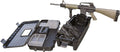 MTM Case-Gard TRB40 Tactical Range Box  Black Polymer