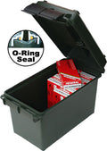 MTM Case-Gard AC50C11 Ammo Can  50Cal Rifle Forest Green Polypropylene