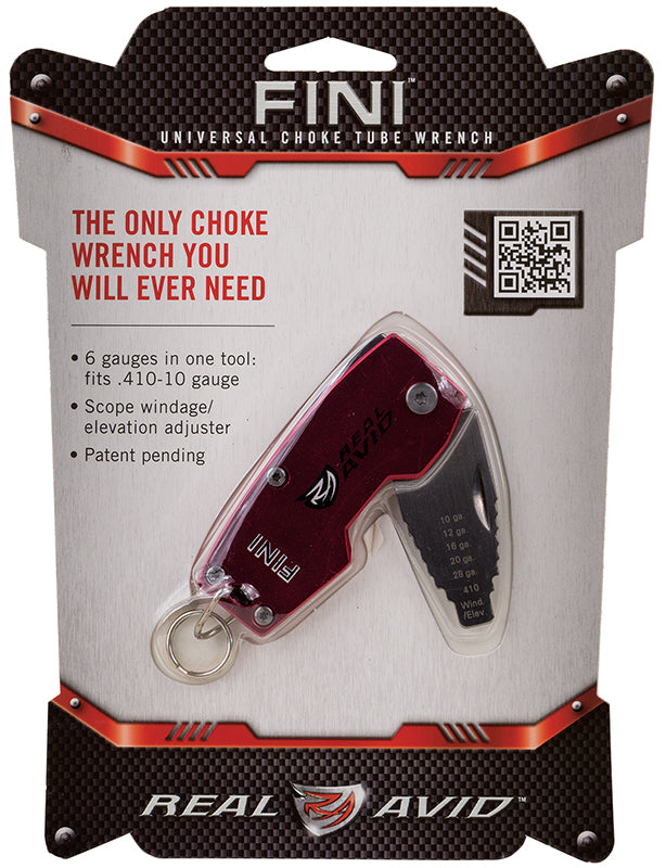 Real Avid AVCWT210 Fini Universal Choke Tube Wrench Stainless Steel Shotgun
