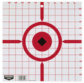 Birchwood Casey 37210 Rigid Sight-In Crosshair Hanging Tagboard 12" Black/White 10 Pack