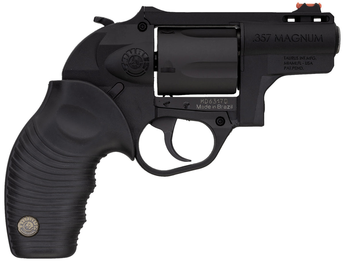 Taurus 2605021PLY 605 Poly Protector 38 Special +P or 357 Mag 5 Shot 2" Black Finish Barrel, Matte Black Oxide Finish Cy