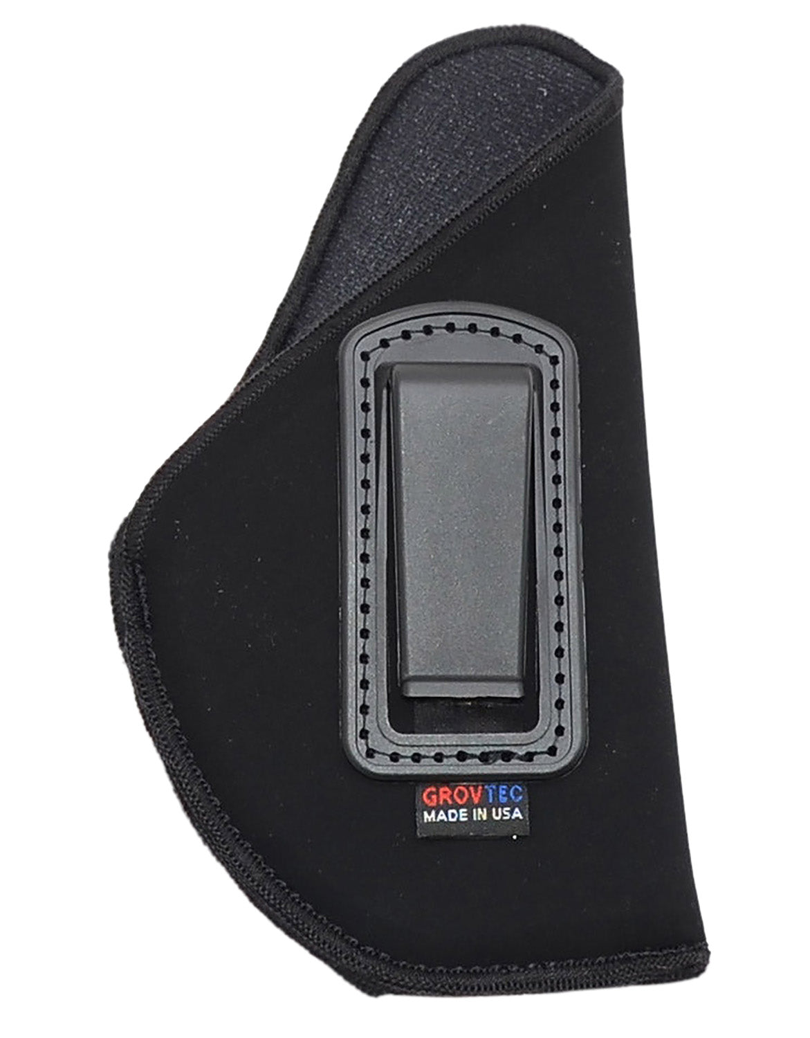 GrovTec US Inc GTHL14112R Inside The Pants  IWB Size 12 Black Suede Compatible w/Glock 26/27/33 Belt Clip Mount Right Ha
