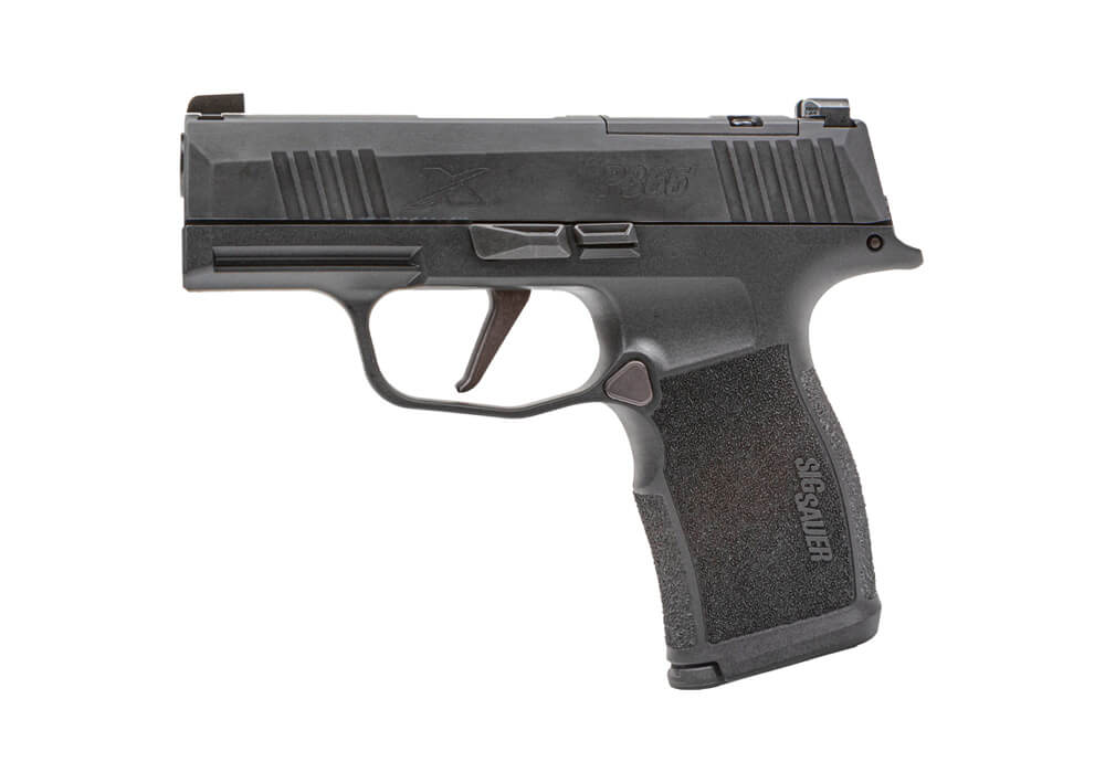 SIG SAUER P365X 9MM PSTL BLK 2-10RD OPTC PLTE COVER