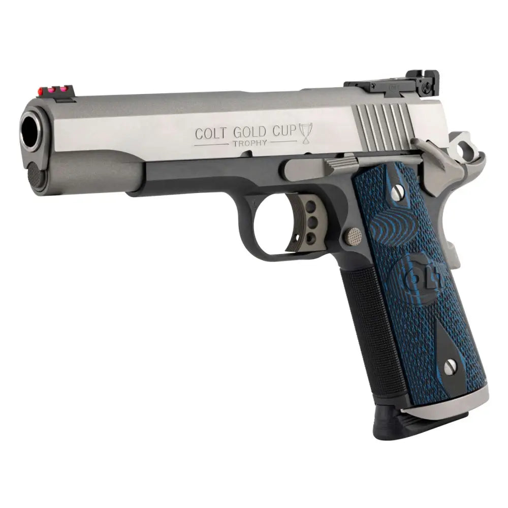 COLT 1911 GOLD CUP TROPHY 45 ACP 5" TWO TONE