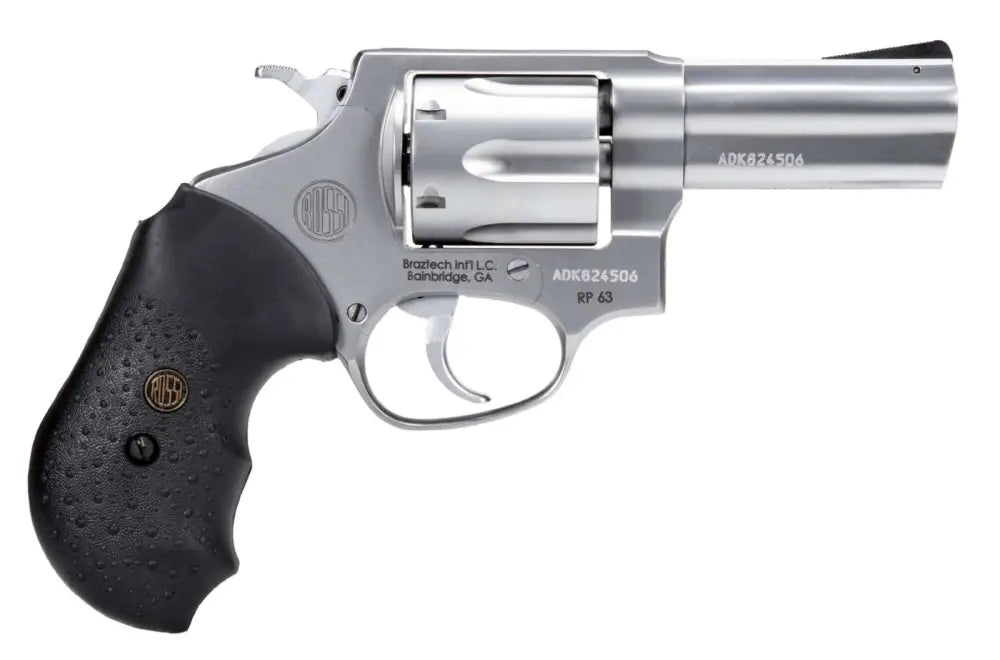 ROSSI RP63 357MAG REV 3" 6RD GRAPHITE SS GLOSS