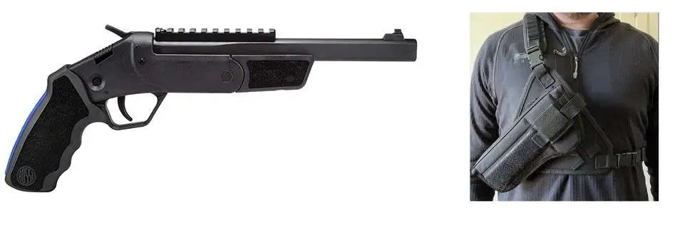 ROSSI SS BRAWLER 410G/45COLT 9" PSTL BLK CHEST