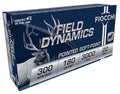 Fiocchi 300WMB Field Dynamics  300WinMag 180gr PSP Interlock BT 20 Per Box/10 Case
