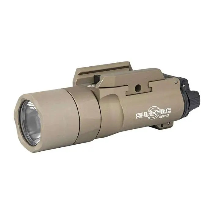 SUREFIRE X300 TURBO HIGH-CANDELA TAN THUMB SCREW MOUNT Z-XBC SWITCH