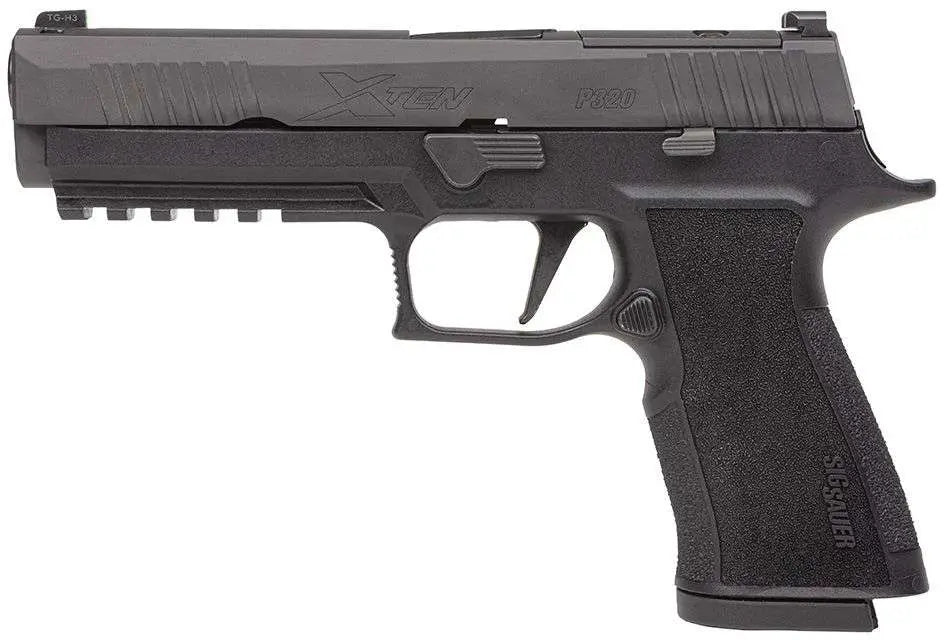 dSIG SAUER P320 X5 10MM PISTOL BLACK ROMEO2 INSTALLED 2-15RD MAGS
