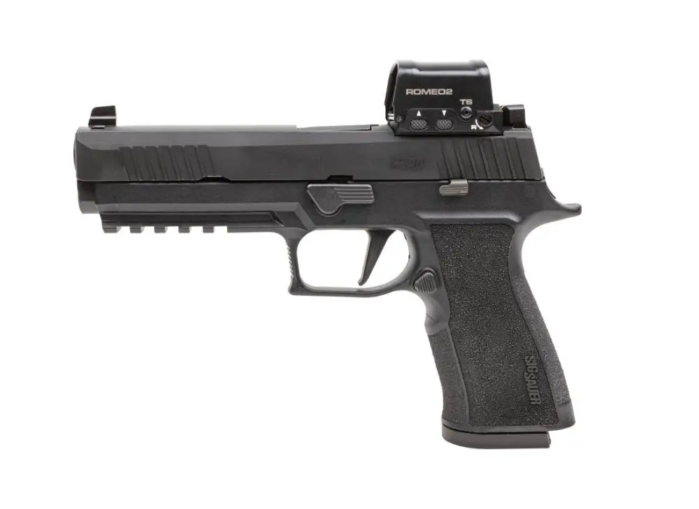 dSIG SAUER P320 X5 10MM PISTOL BLACK ROMEO2 INSTALLED 2-15RD MAGS